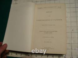 Report Commissioner of Patents ART & MANUFACTURES for 1856 vol III ILLUSTRATIONS