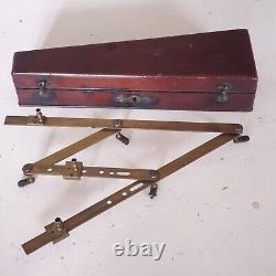 Scarce Antique George 111 Mahogany Cased Pantograph By Thomas Mackintosh C. 1780