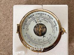 Schatz Barometer 6 (150mm) dia, unused, original box and papers