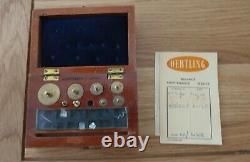 Scientific Vintage Scales. Oertling 101/Ex-School Balance Scales & weights