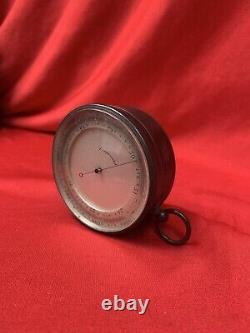 Silver Plated Travelling Barometer