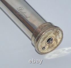 Silver plated marine telescope Dollond