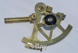 Small / miniature sextant in case Troughton & Simms, circa 1840