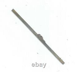 Small silver ruler for etui. Drawing instrument. C 1810