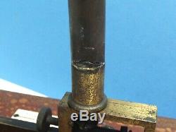 Spark Gap Measure Induction Coil Wimshurst C1880 King Mendham Repair
