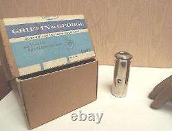 Spinthariscope Radioactivity C1960 Bullseye Lens Nickel Silvered Case
