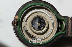 Stunning Victorian Cased Combined Pocket Barometer Altimeter/compass/thermometer