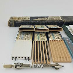 Sun Hemmi Bamboo Slide Rule & Miscellaneous Drawing Instruments (rare)