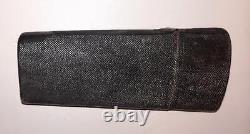 Superb Georgian W & S Jones, London Black Shagreen Etui Partially Furnished Etui