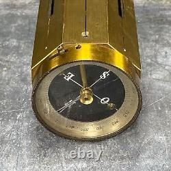 Surveyor's square with compass, antique measuring instrument 19th century