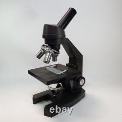 Swift Instruments Scientific Microscope Monocular Inclined with Wooden Case