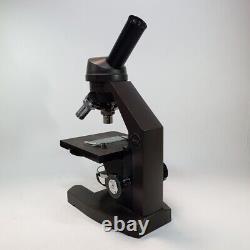 Swift Instruments Scientific Microscope Monocular Inclined with Wooden Case