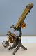Swift & Son Antique Brass Wenham Binocular Challenge Polarizing Microscope