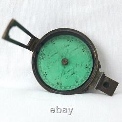 THOMAS JONES PRISMATIC BRASS COMPASS VICTORIAN SURVEYING SCHMALCALDER c. 1852