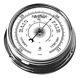 Tabic Barometer, Chrome Plated Brass Weighs 1/2kg, Handmade in England