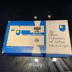 The Open University McArthur Microscope complete With Box and Instructions