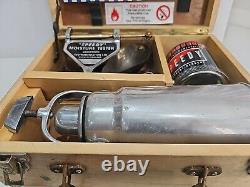 The Speedy Moisture Tester in Wooden Case Vintage by T. Ashworth & Co Ltd