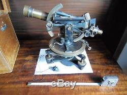 Theodolite by Troughton & Simms Everest Pattern c. 1900