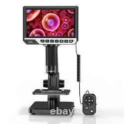 USB Microscope Digital Elikliv 7INCH LCD 2000X 12MP Industrial Microscope Camera