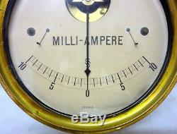 Ultra Rare & Large Siemens & Halske Antique 1910 Precision Ammeter Galvanometer