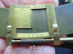 Unusual Slide Rule Antique Rare Scientific Instrument Edward Troughton 1790