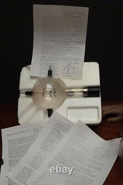 VALVE Teltron TRIODE Planar Triode Tested & Working Instructions Box
