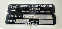 VINTAGE VAN DE GRAAFF GENERATOR GRIFFIN & GEORGE Ltd d@c1960s/70s PROBABLY A S