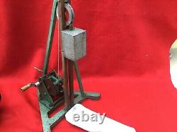 VINTAGE WORKING MODEL Of A Weight Dropping TEACHING AID