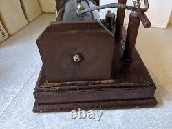Very Rare Vintage Griffin & George Induction Coil On Plinth- 8v 4 A