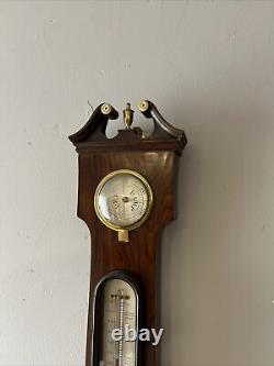 Victorian Barometer In Rosewood Case by G. Matteri of Tenbury