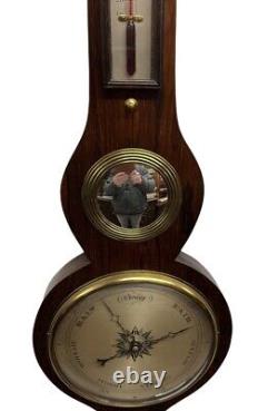 Victorian Barometer In Rosewood Case by G. Matteri of Tenbury