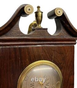 Victorian Barometer In Rosewood Case by G. Matteri of Tenbury