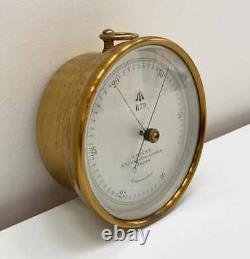Victorian Met Office Issued Aneroid Barometer By J Hicks Of London