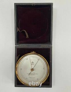 Victorian Met Office Issued Aneroid Barometer By J Hicks Of London
