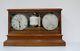 Victorian Self Recording Aneroid Barometer Or Weather Station By Jh Steward
