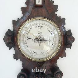 Victorian Wheel Barometer Commemorating The Life Of The Duke Of Wellington