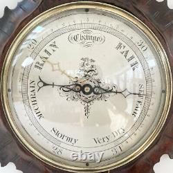 Victorian Wheel Barometer Commemorating The Life Of The Duke Of Wellington