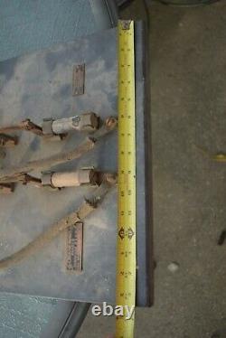 Vintage 1920s Crouse Hinds Slate Electrical Switchboard Fuse Steampunk Panel