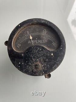 Vintage Amperes Gauge