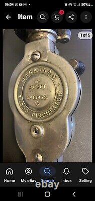 Vintage Antique Dr Macaura's Blood Circulator Medical Device Victorian