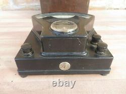 Vintage Antique Electrical Test Equipment Weston DC Milliammeter Model 1 & Case