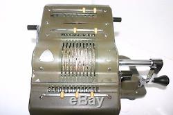Vintage Brunsviga 13r Mechanical Pinwheel Calculator Made In Germany