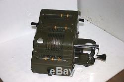Vintage Brunsviga 13r Mechanical Pinwheel Calculator Made In Germany
