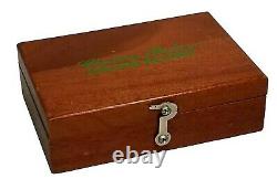 Vintage Christian Becker Torsion Balance Weights 17-Piece Wood Case COMPLETE