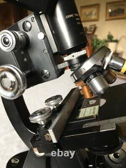 Vintage Cooke Troughton & Simms M2000 Binocular Microscope c1950s, Cased
