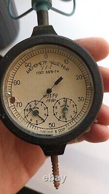 Vintage Cup Anemometer USSR +case
