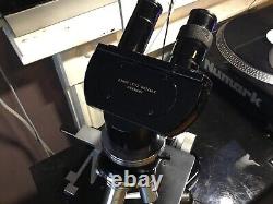 Vintage Ernst Leitz Wetzlar Binocular Microscope c1960s