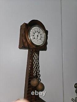 Vintage French wooden thermometer Rare