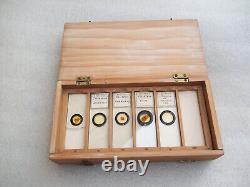 Vintage Glass Microscope Slides