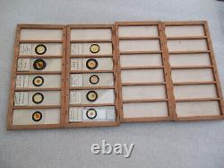 Vintage Glass Microscope Slides